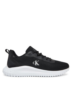 Calvin Klein Jeans Calvin Klein Jeans Sneakersy Eva Runner Mix Mesh YM0YM01285 Černá