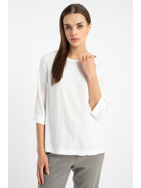 CLICK CLICK Μπλουζάκι 10-6937 Λευκό Straight Fit