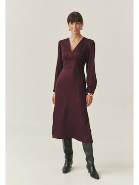 TATUUM TATUUM Sukienka codzienna TELIA Bordowy Flare Fit