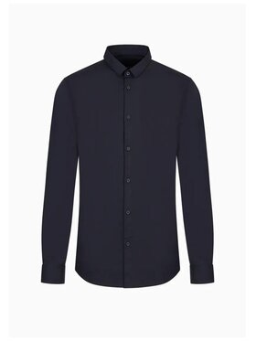 Armani Exchange Armani Exchange Koszula camicia Niebieski Regular Fit