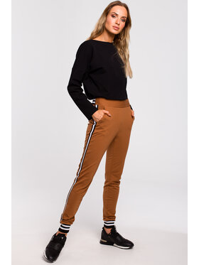 Made of Emotion Made of Emotion Joggery M460 Brązowy Active Fit