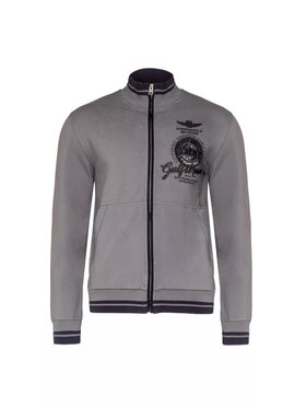 Aeronautica Militare Aeronautica Militare Bluza 192FE1405F331 Szary Regular Fit