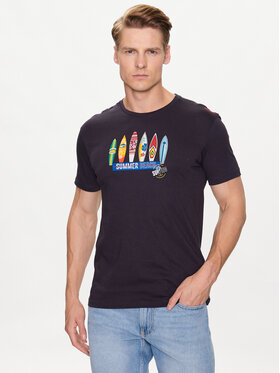 CMP CMP Тишърт 30T9367 Тъмносин Regular Fit