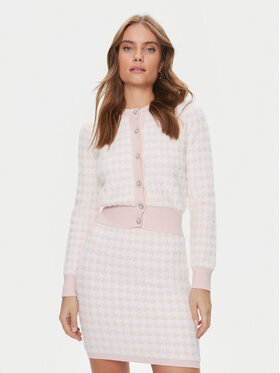 Guess Guess Pletena jopica Violet W4RR19 Z3DA0 Roza Regular Fit