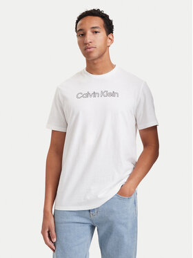 Calvin Klein Calvin Klein Тишърт 30s Logo Graphic LV04LH800G Бял Regular Fit