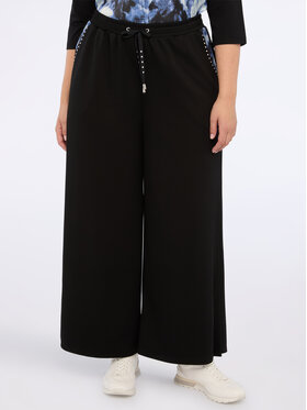 Fiorella Rubino Fiorella Rubino Pantaloni di tessuto P842L002252N033 Nero Over Fit