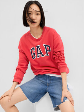 Gap Gap Bluza 554936-14 Czerwony Regular Fit
