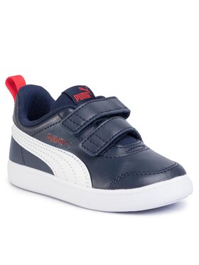 Puma Puma Sneakersy Courtflex V2 V Inf 371544 01 Granatowy