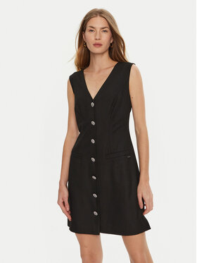Guess Guess Koktélruha Doris W4BK11 WGIF2 Fekete Slim Fit