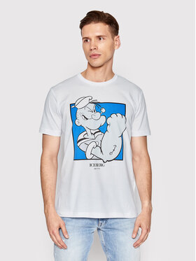 Iceberg Iceberg T-shirt 22II1P0F02463011101 Blanc Regular Fit