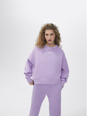 Sprandi Sprandi Džemperis SP22-BLD100 Violetinė Relaxed Fit