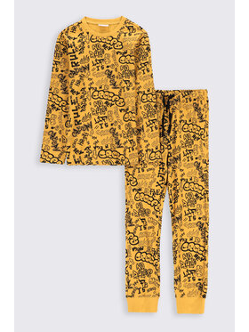 Coccodrillo Coccodrillo Piżama ZC2448119PJS-026 Żółty Regular Fit