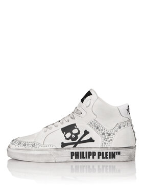 PHILIPP PLEIN PHILIPP PLEIN Sneakersy 31447 Bílá