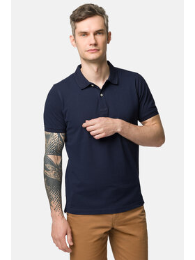 Lancerto Lancerto Polo Blake PO073123000013 Granatowy Regular Fit