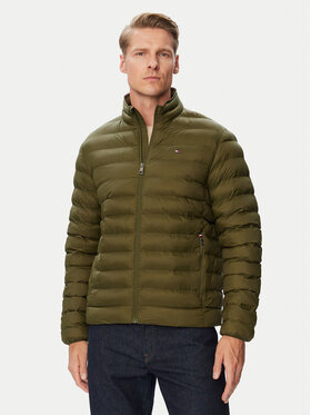 Tommy Hilfiger Tommy Hilfiger Преходно яке MW0MW37634 Каки Regular Fit