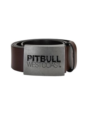 PITBULL PITBULL Pasek Pasek Brązowy