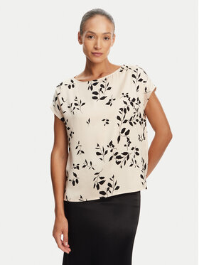 Tatuum Tatuum Bluzka Osma 1 T2504.065 Écru Regular Fit