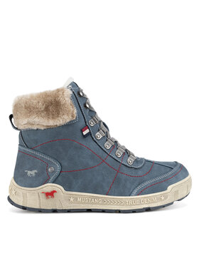 Mustang Mustang Schnürschuhe 1290-607 Blau