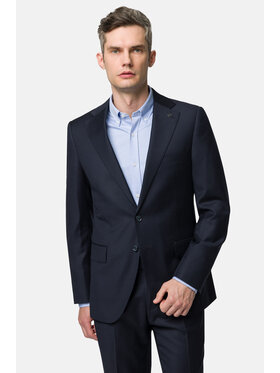 Lancerto Lancerto Garnitur Tucson GA073123000013 Granatowy Slim Fit