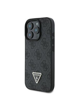 Guess Guess Etui na telefon iPhone 16 Pro Czarny