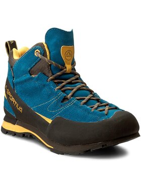 La Sportiva La Sportiva Trekking čevlji Boulder X Mid Gtx GORE-TEX 17EBY Mornarsko modra