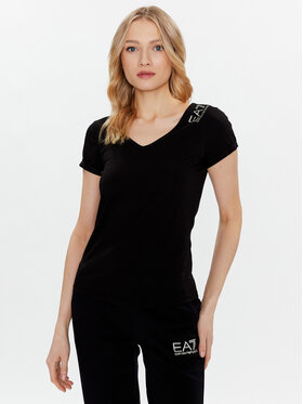 EA7 Emporio Armani EA7 Emporio Armani T-Shirt 3RTT12 TJFKZ 0200 Schwarz Regular Fit