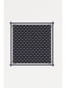 GIODORO GIODORO Foulard in seta GDS02 Nero