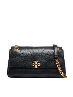 Tory Burch Tory Burch Kabelka Charlie Quilted Small Shoulder Bag 185829 Černá