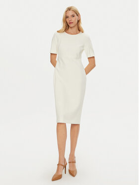 BOSS Boss Každodenní šaty Dalune 50432020 Béžová Regular Fit