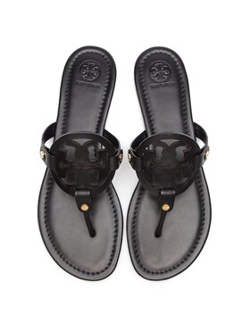 Tory Burch Tory Burch Šlepetės per pirštą Miller 11744 Juoda