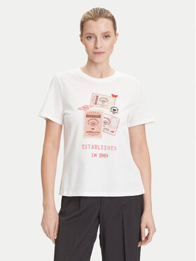 Weekend Max Mara Weekend Max Mara T-Shirt Ara 2525976041 Biały Regular Fit