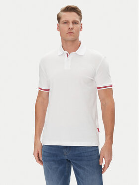 JOOP! Jeans JOOP! Jeans Polo 15 JJJ-17Amare 30046012 Biały Modern Fit