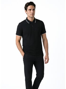 Pako Lorente Pako Lorente Polo P26WF-TX-002 Czarny Classic Fit