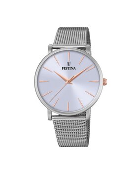 Festina Festina Часовник Boyfriend 20475-3 Сребрист