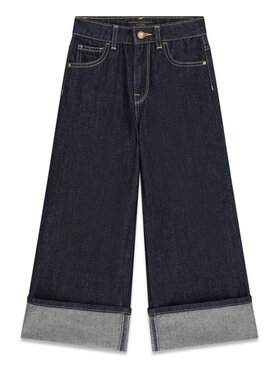 Guess Kids Guess Kids Kalhoty z materiálu 180101 Modrá Regular Fit