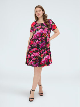 Fiorella Rubino Fiorella Rubino Sukienka wieczorowa 7003T001791N0Z3 Czarny Regular Fit