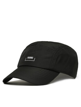 Rains Rains Καπέλο Jockey Garment Cap 20200 Μαύρο
