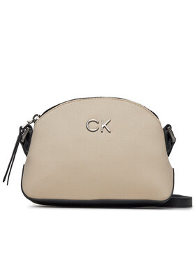 Calvin Klein Calvin Klein Borsetta Re-Lock Seasonal Xbody Sm_Canvas K60K611793 Écru