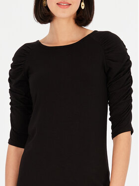 L’AF L’AF Bluzka Flezja Czarny Slim Fit