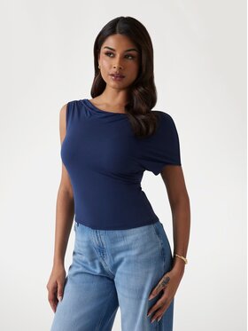 Guess Guess Top 172219 Niebieski Classic Fit