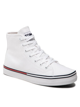 Tommy Jeans Tommy Jeans Sneakersy Essential Mid Wmn EN0EN01797 Biały