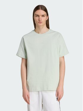 adidas adidas T-Shirt Premium Essentials Tee Zielony Loose Fit
