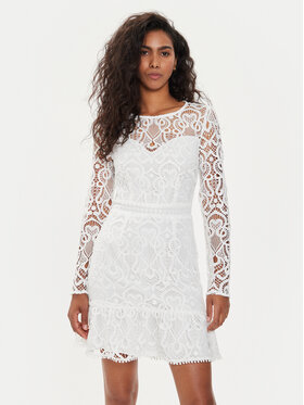 Morgan Morgan Rochie cocktail 241-RILLE Alb Regular Fit