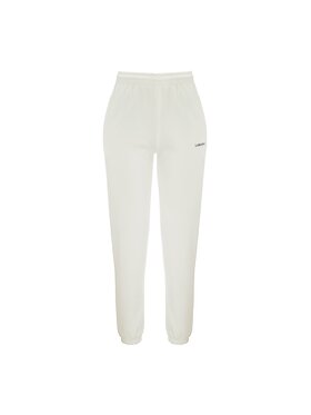 La Mania La Mania Spodnie dresowe SEASON 2 Biały Classic Fit