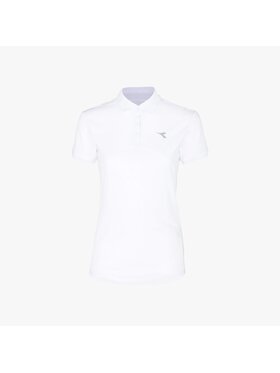 Diadora Diadora Polo L. POLO COURT Biały Basic Fit