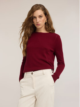 Motivi Motivi Maglione M389W004099N036 Bordeaux Regular Fit