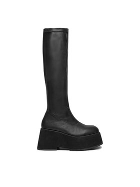 DeeZee DeeZee Čizme preko koljena W3LH164802H Crna