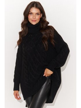 Numinou Numinou Sweter NU_S96 Czarny Regular Fit