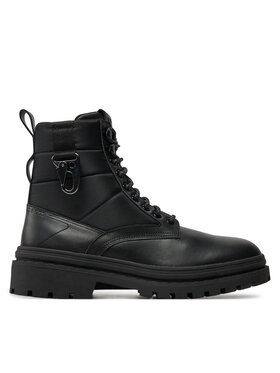 BOSS Boss Schnürstiefeletten Nebular 50529188 Schwarz