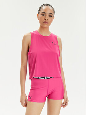 Under Armour Under Armour Felső Rush Energy Crop Tank 1383654-686 Rózsaszín Loose Fit